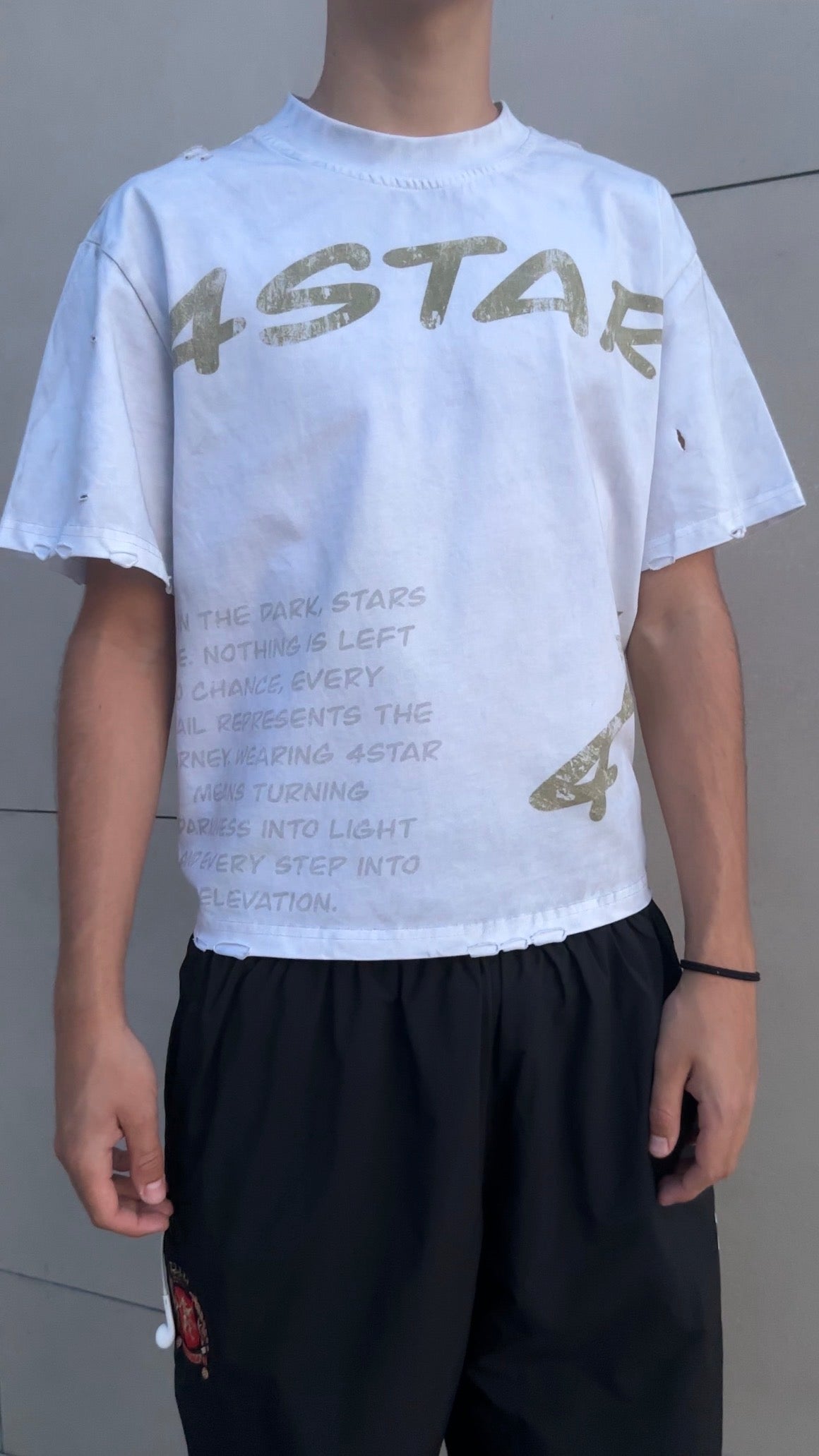 4STAR Darkness into Light Tee
